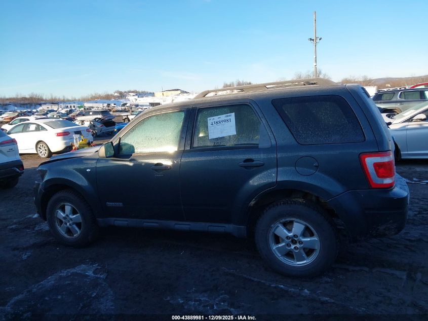 2008 Ford Escape Xlt VIN: 1FMCU93138KD57727 Lot: 43889981