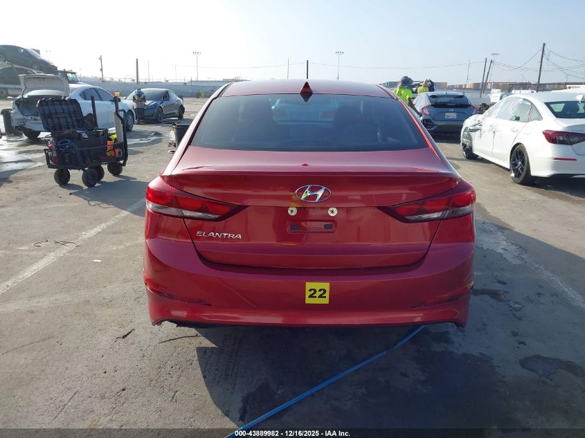 2017 Hyundai Elantra Value Edition VIN: KMHD84LF6HU397084 Lot: 43889982
