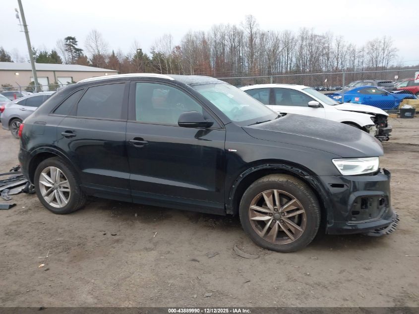 2018 Audi Q3 2.0T Premium/2.0T Sport Premium VIN: WA1BCCFS9JR027893 Lot: 43889990