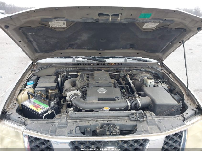 2005 Nissan Pathfinder Le VIN: 5N1AR18U55C790968 Lot: 43890020