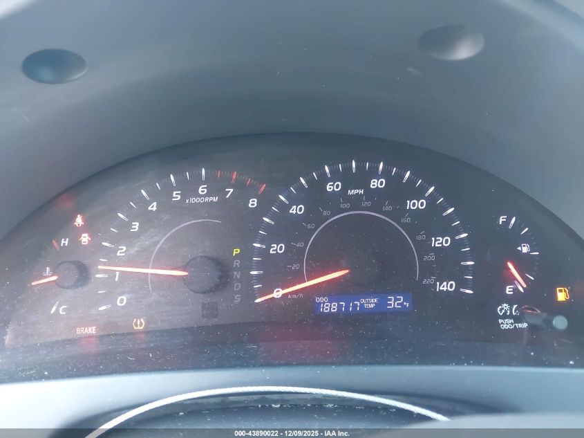 2010 Toyota Camry VIN: JTNBF3EKXA3000537 Lot: 43890022