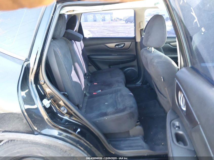 2016 Nissan Rogue S VIN: JN8AT2MT1GW026372 Lot: 43890026