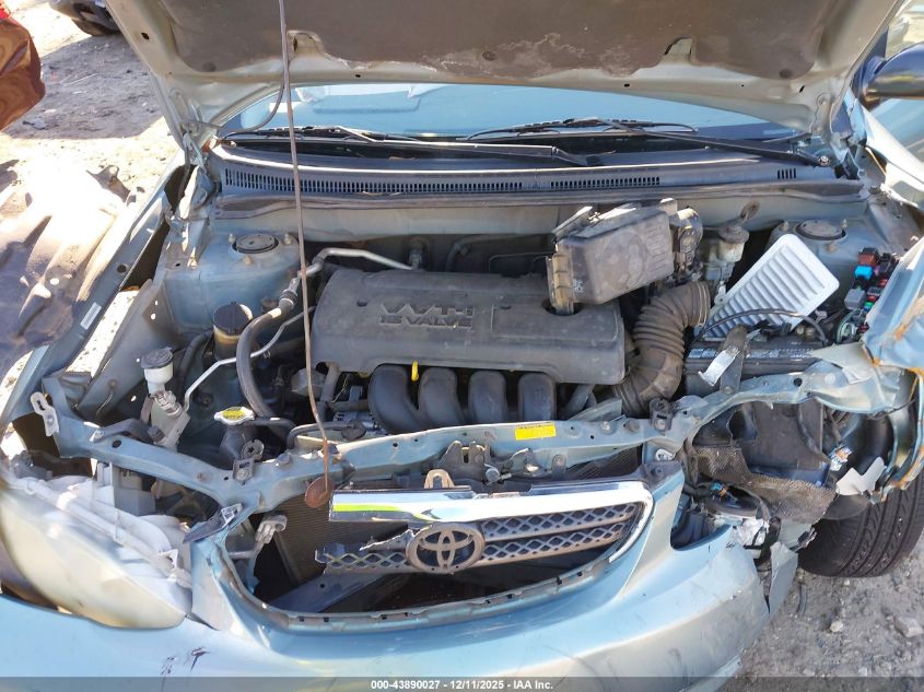 2005 Toyota Corolla Ce VIN: 1NXBR32E35Z384182 Lot: 43890027