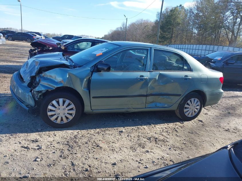 2005 Toyota Corolla Ce VIN: 1NXBR32E35Z384182 Lot: 43890027