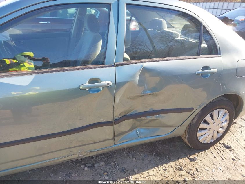 2005 Toyota Corolla Ce VIN: 1NXBR32E35Z384182 Lot: 43890027