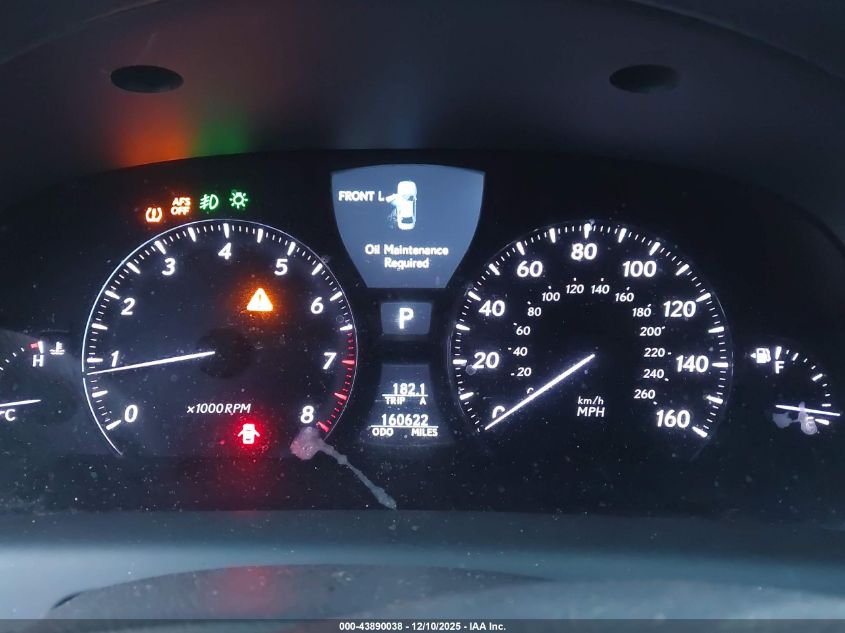 2007 Lexus Ls 460 L VIN: JTHGL46F775002400 Lot: 43890038