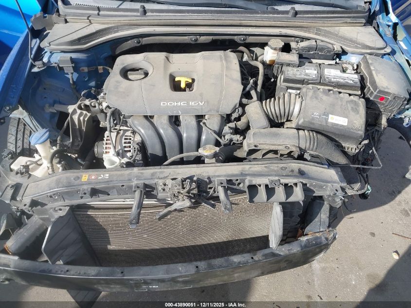 2017 Hyundai Elantra Se VIN: KMHD74LF1HU316740 Lot: 43890051