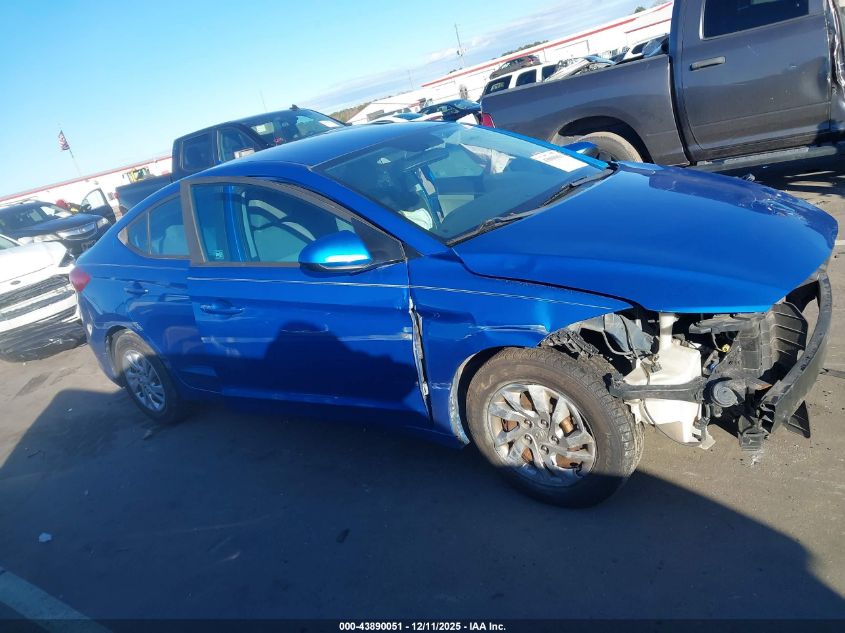 2017 Hyundai Elantra Se VIN: KMHD74LF1HU316740 Lot: 43890051