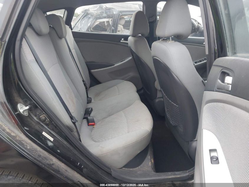 2013 Hyundai Accent Gs VIN: KMHCT5AE8DU125348 Lot: 43890059