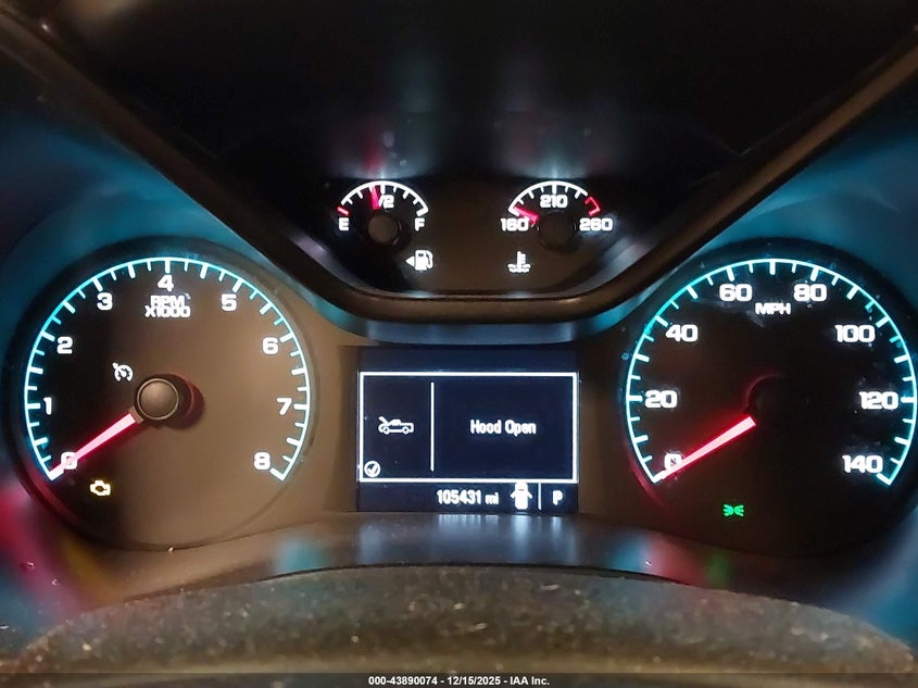 VIN 1GCGTBEN8K1208694 2019 CHEVROLET COLORADO WT