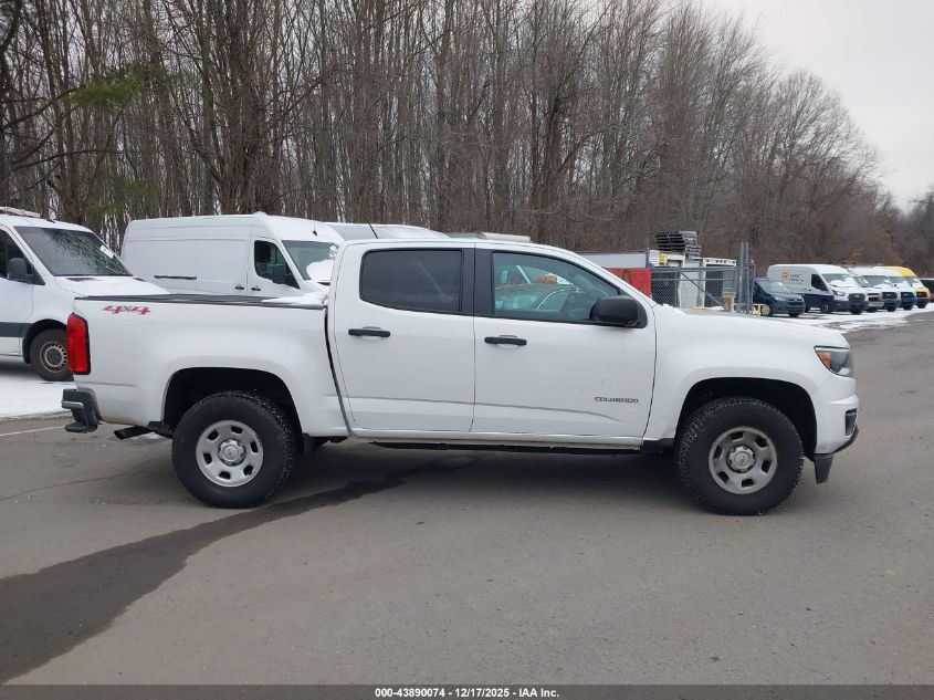 2019 Chevrolet Colorado Wt VIN: 1GCGTBEN8K1208694 Lot: 43890074
