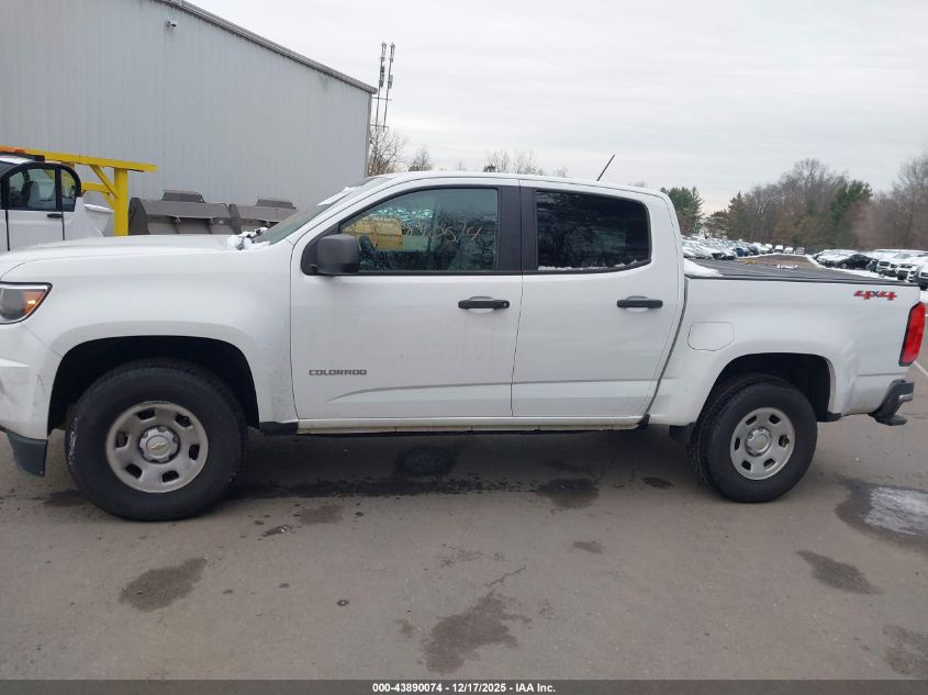 2019 Chevrolet Colorado Wt VIN: 1GCGTBEN8K1208694 Lot: 43890074