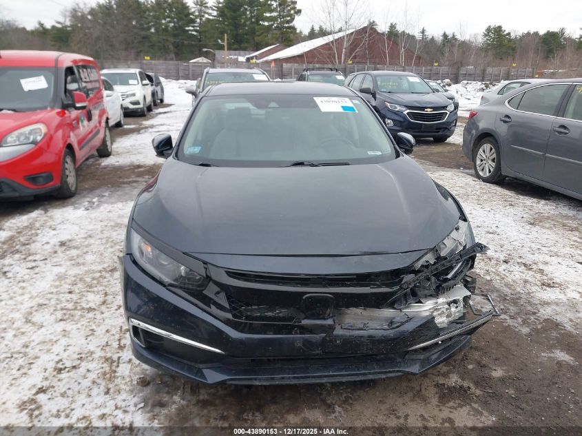 2020 Honda Civic Lx VIN: 2HGFC2F69LH592136 Lot: 43890153