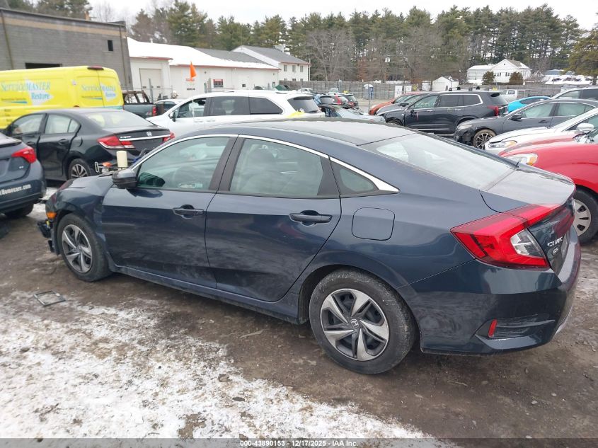 2020 Honda Civic Lx VIN: 2HGFC2F69LH592136 Lot: 43890153