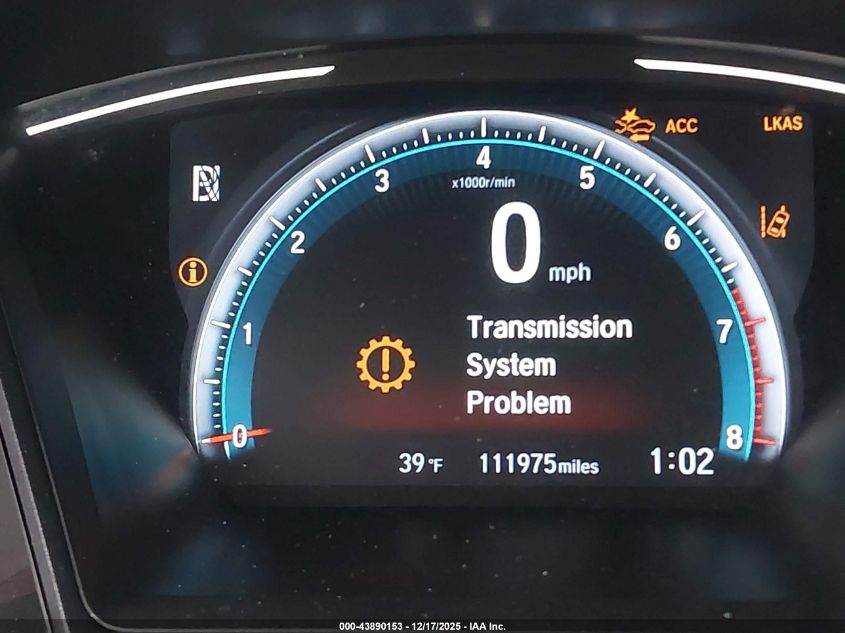 2020 Honda Civic Lx VIN: 2HGFC2F69LH592136 Lot: 43890153