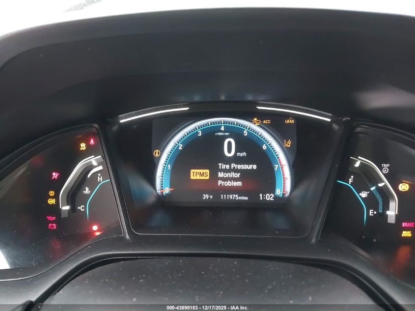 2020 Honda Civic Lx VIN: 2HGFC2F69LH592136 Lot: 43890153