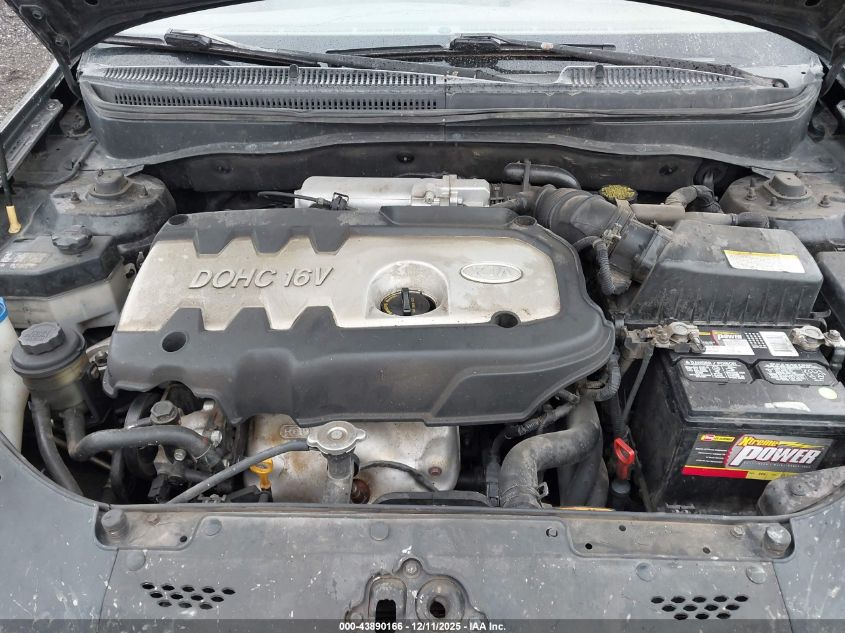 2006 Kia Rio Lx VIN: KNADE123866067206 Lot: 43890166