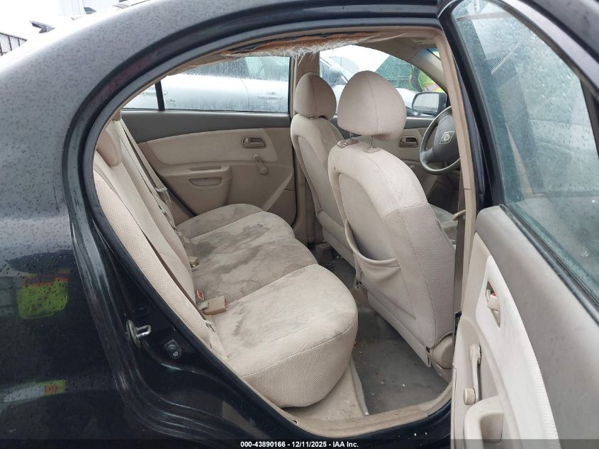 2006 Kia Rio Lx VIN: KNADE123866067206 Lot: 43890166