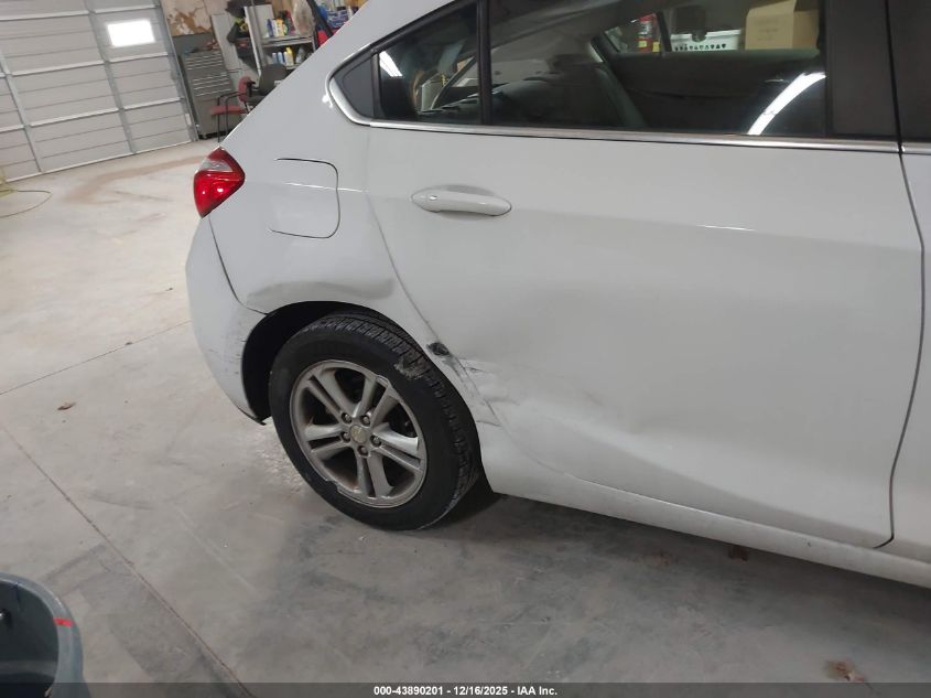 2017 Chevrolet Cruze Lt Auto VIN: 3G1BE6SM9HS567852 Lot: 43890201