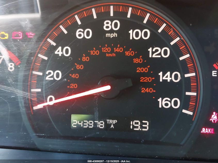 2004 Honda Accord 3.0 Ex VIN: 1HGCM81684A023434 Lot: 43890207