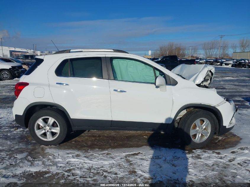 2020 Chevrolet Trax Awd Lt VIN: KL7CJPSB2LB022735 Lot: 43890229