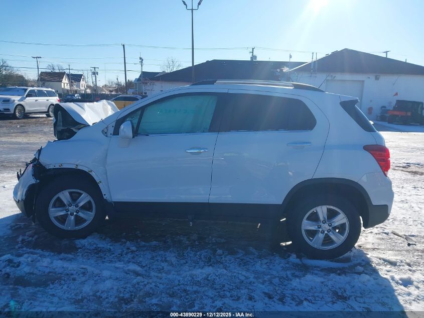 2020 Chevrolet Trax Awd Lt VIN: KL7CJPSB2LB022735 Lot: 43890229