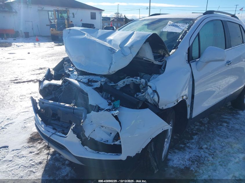 2020 Chevrolet Trax Awd Lt VIN: KL7CJPSB2LB022735 Lot: 43890229