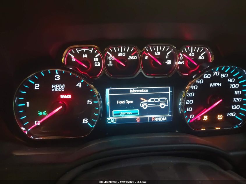 2016 Chevrolet Tahoe Lt VIN: 1GNSKBKC6GR438475 Lot: 43890238