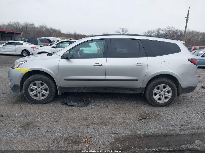 2017 Chevrolet Traverse Ls VIN: 1GNKVFKD6HJ347844 Lot: 43890243