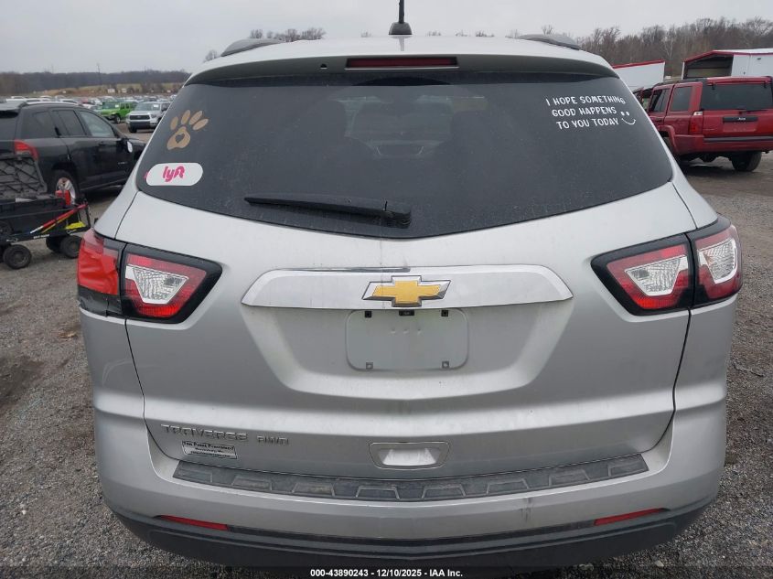2017 Chevrolet Traverse Ls VIN: 1GNKVFKD6HJ347844 Lot: 43890243