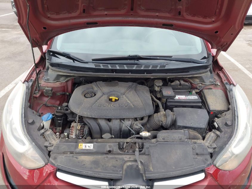 2015 Hyundai Elantra Se VIN: 5NPDH4AE6FH568258 Lot: 43890270