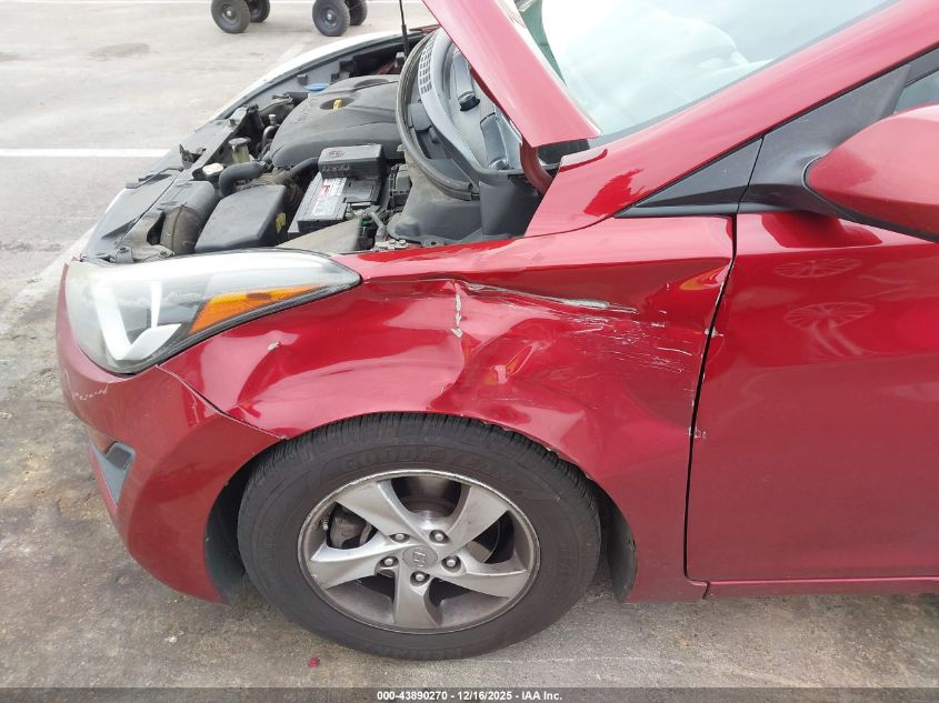 2015 Hyundai Elantra Se VIN: 5NPDH4AE6FH568258 Lot: 43890270