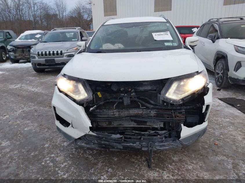 2017 Nissan Rogue Sv VIN: 5N1AT2MV6HC879720 Lot: 43890298