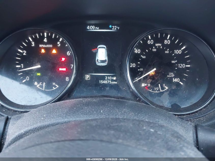 2017 Nissan Rogue Sv VIN: 5N1AT2MV6HC879720 Lot: 43890298