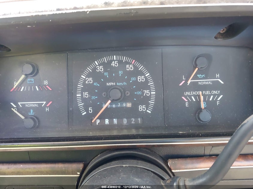 1987 Ford F150 VIN: 1FTCF15N1HNB06221 Lot: 43890310