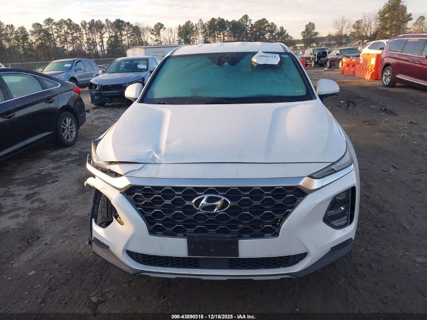 2020 Hyundai Santa Fe Sel VIN: 5NMS3CAD1LH304669 Lot: 43890318