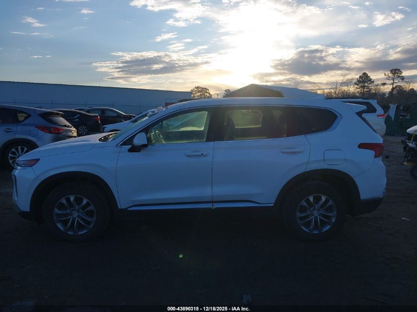 2020 Hyundai Santa Fe Sel VIN: 5NMS3CAD1LH304669 Lot: 43890318