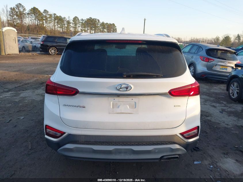 2020 Hyundai Santa Fe Sel VIN: 5NMS3CAD1LH304669 Lot: 43890318
