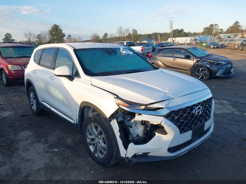 2020 Hyundai Santa Fe Sel VIN: 5NMS3CAD1LH304669 Lot: 43890318