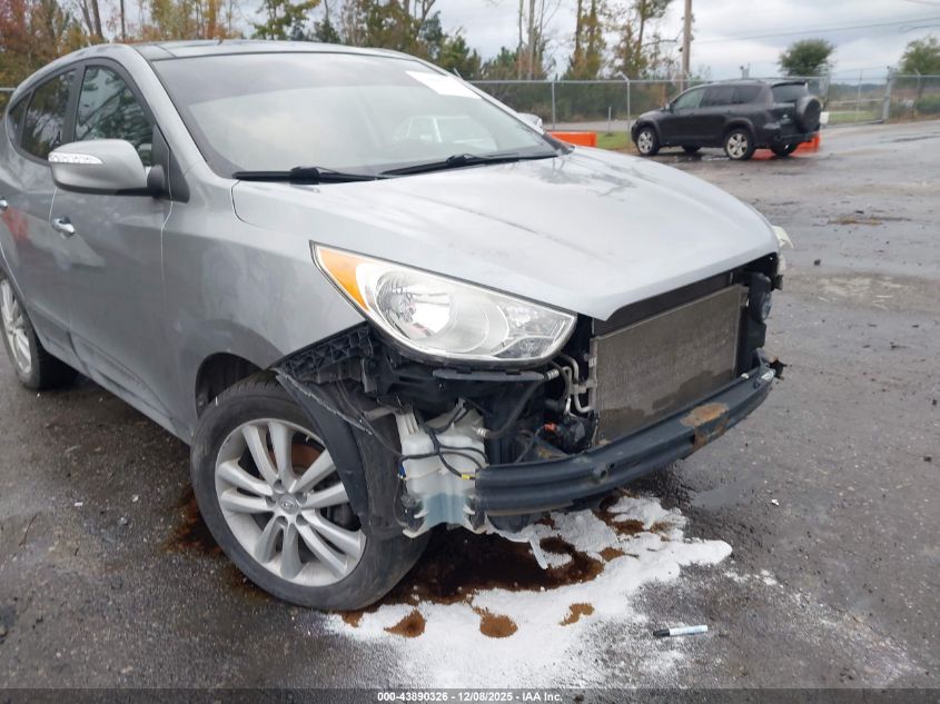 2013 Hyundai Tucson Limited VIN: KM8JU3AC8DU607826 Lot: 43890326