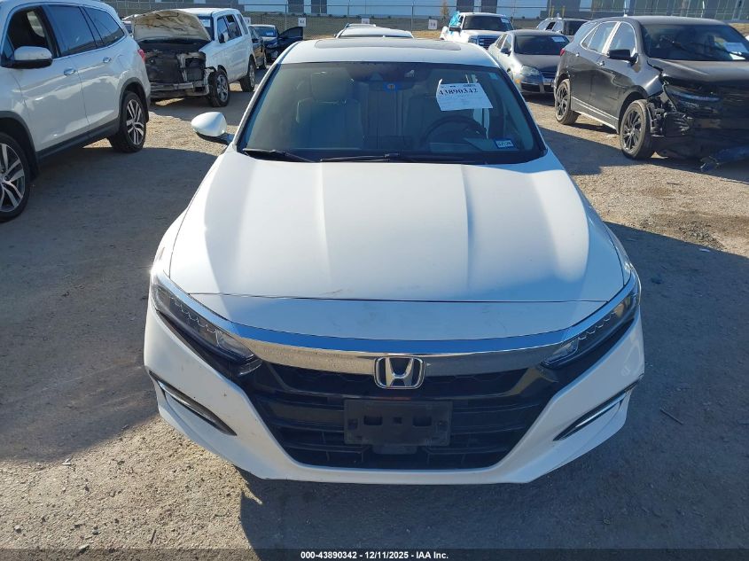 2018 Honda Accord Hybrid Ex-L VIN: 1HGCV3F57JA016471 Lot: 43890342