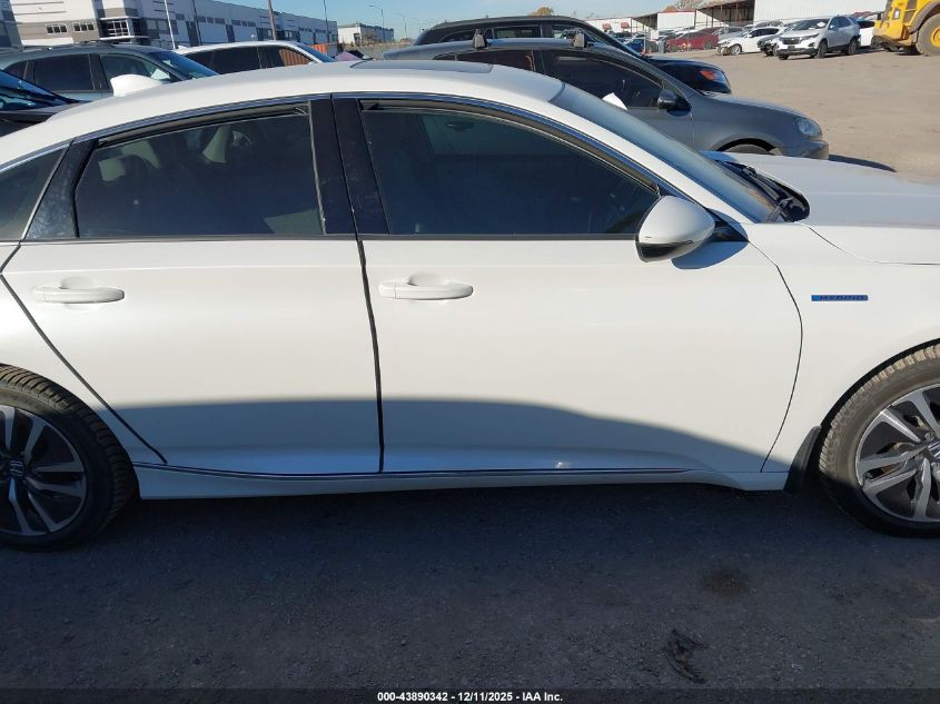 2018 Honda Accord Hybrid Ex-L VIN: 1HGCV3F57JA016471 Lot: 43890342