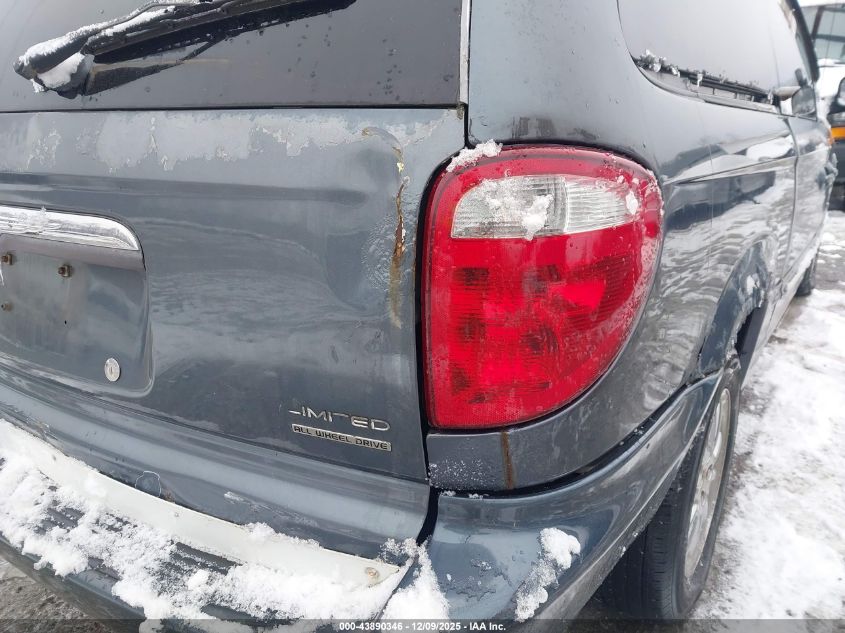 2002 Chrysler Town & Country Limited VIN: 2C8GT64LX2R597131 Lot: 43890346