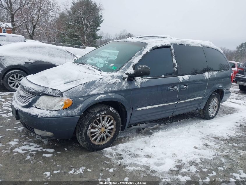 2002 Chrysler Town & Country Limited VIN: 2C8GT64LX2R597131 Lot: 43890346
