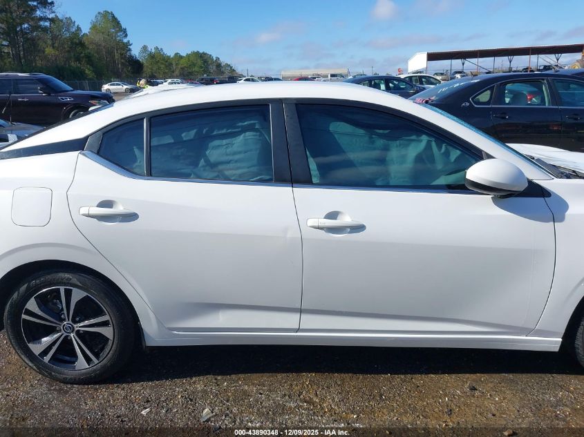 2022 Nissan Sentra Sv Xtronic Cvt VIN: 3N1AB8CVXNY317529 Lot: 43890348
