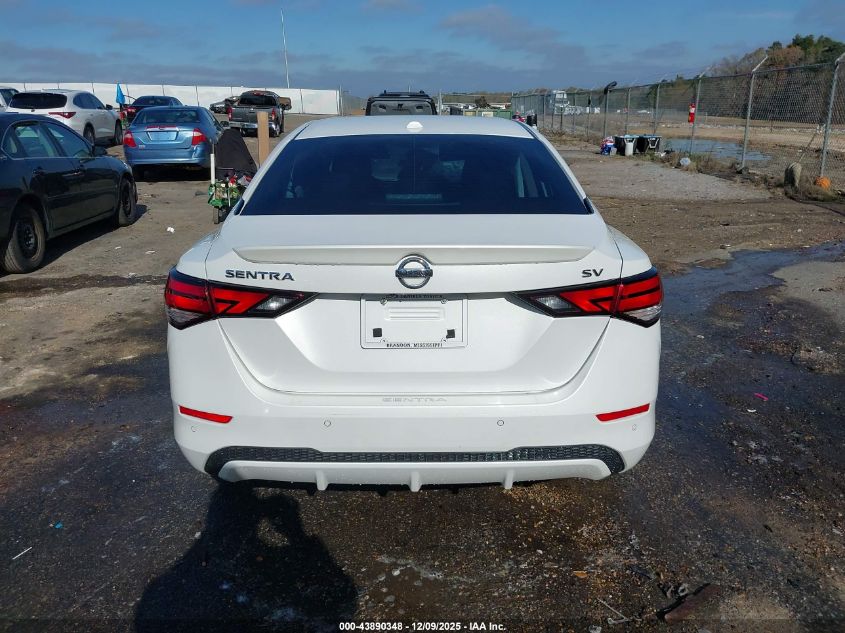 2022 Nissan Sentra Sv Xtronic Cvt VIN: 3N1AB8CVXNY317529 Lot: 43890348