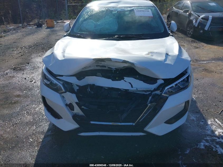 2022 Nissan Sentra Sv Xtronic Cvt VIN: 3N1AB8CVXNY317529 Lot: 43890348