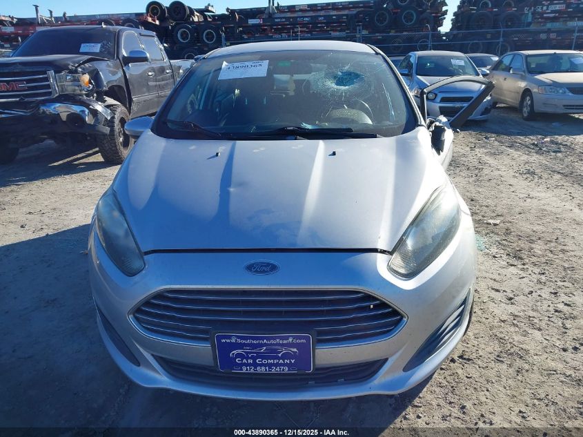 2015 Ford Fiesta Se VIN: 3FADP4EJ9FM148309 Lot: 43890365