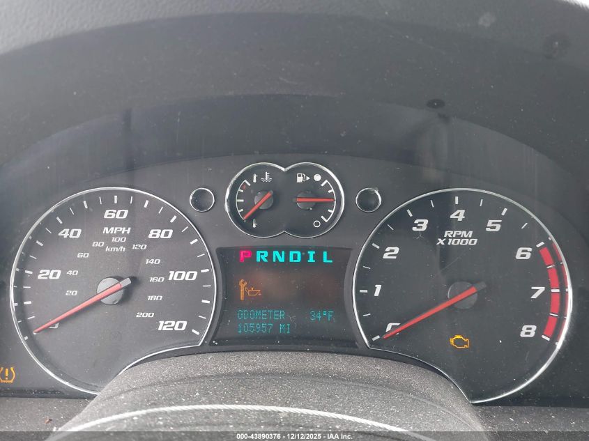 2008 Chevrolet Equinox Ls VIN: 2CNDL23F886287543 Lot: 43890376