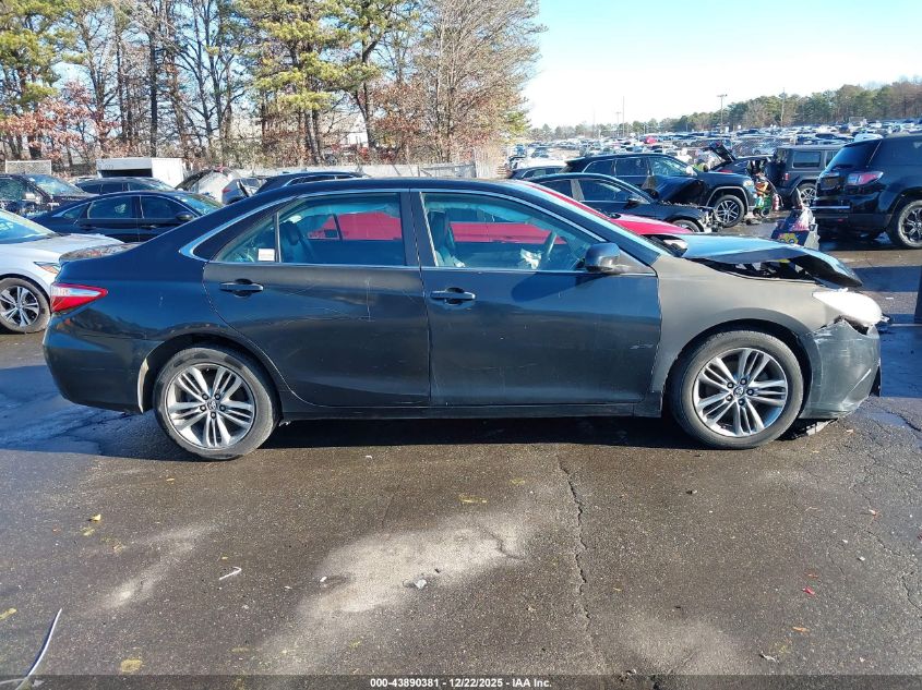 2015 Toyota Camry Se VIN: 4T1BF1FK0FU029971 Lot: 43890381